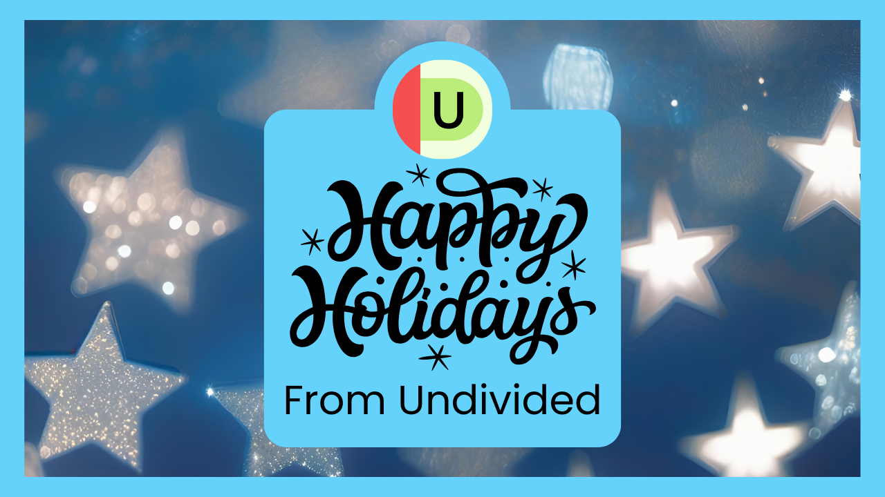 Happy Holidays from Undivided